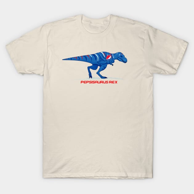 PepsiSaurus-Rex T-Shirt by Odisential